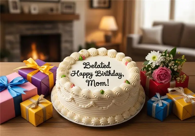 Belated Birthday Wishes for Mom - Say Sorry with Love