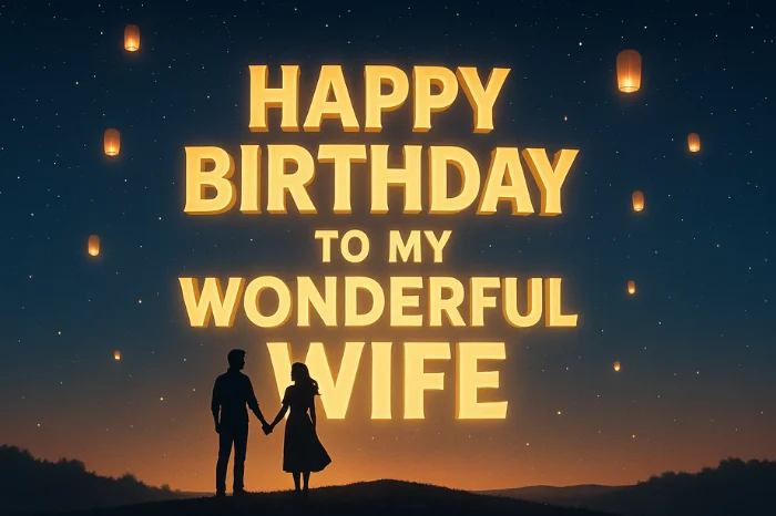 Best Birthday Wishes for Wife She’ll Always Remember