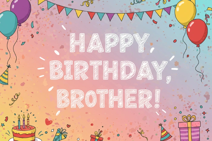 50+ Thoughtful birthday wishes for brother to Make His Day Extra Special