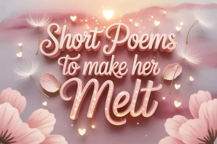 Short Poems to Make Her Melt and Feel Truly Loved