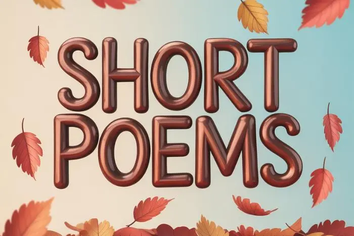 Best Short Poems That Say So Much in Few Words